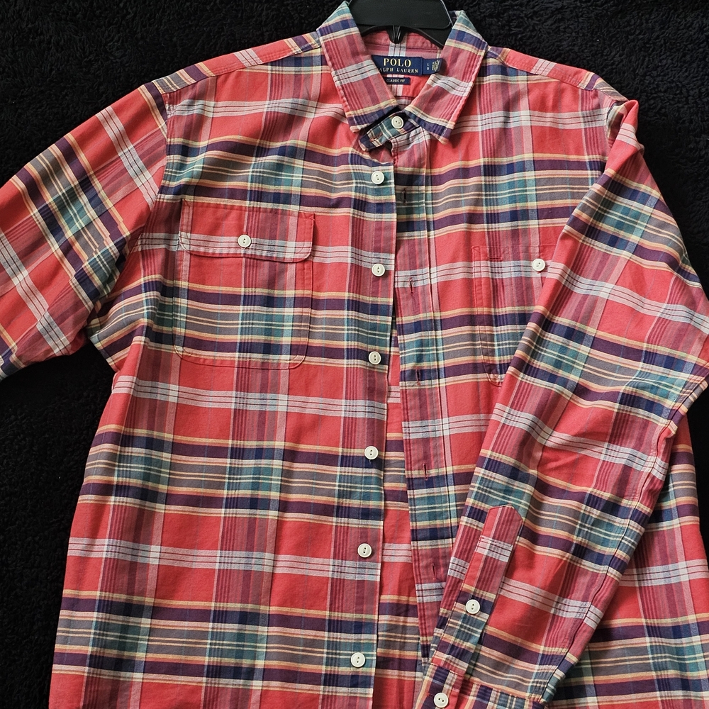 Polo by Ralph Lauren Men's Multicolor Plaid Shirt